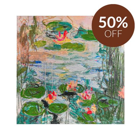 Wild Lillies Enhanced Canvas Print