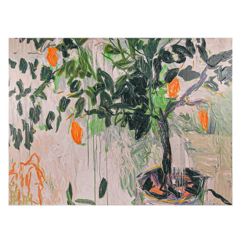 Lemon Tree Enhanced Canvas Print