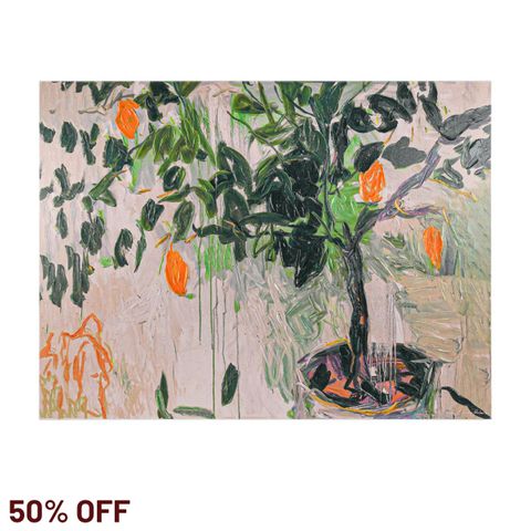 Lemon Tree Enhanced Canvas Print