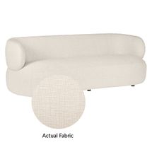 Greenwich 3 Seater Sofa  - White Chenille