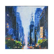 City Nights Enhanced Canvas Print