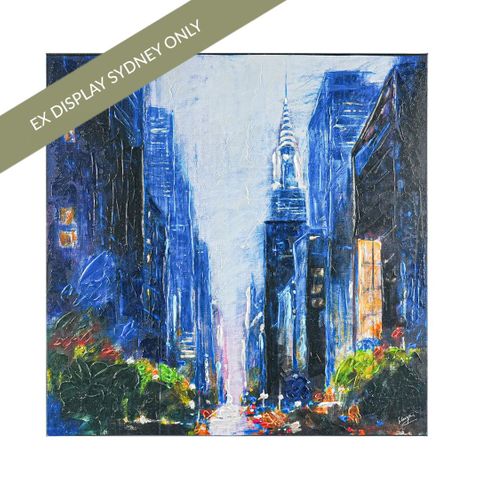 City Nights Enhanced Canvas Print - OUTLET NSW