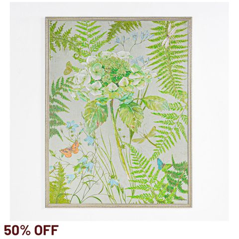 Hydrangeas Series I Enhanced Canvas Print