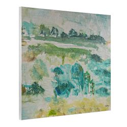 Calm Oasis Series II Enhanced Canvas Print