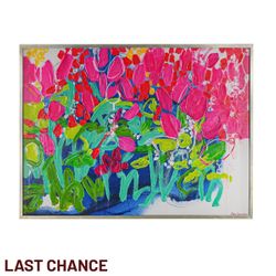 Flower Garden Enhanced Canvas Print