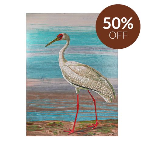 Crane Series II Enhanced Canvas Print