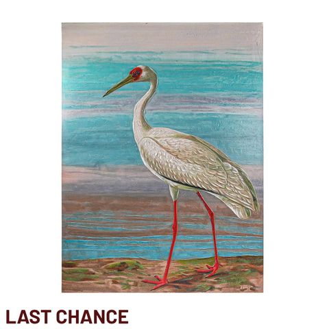 Crane Series II Enhanced Canvas Print