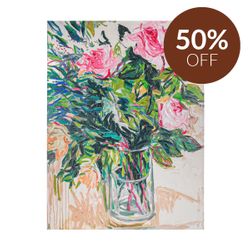 Romantic Bouquet Enhanced Canvas Print