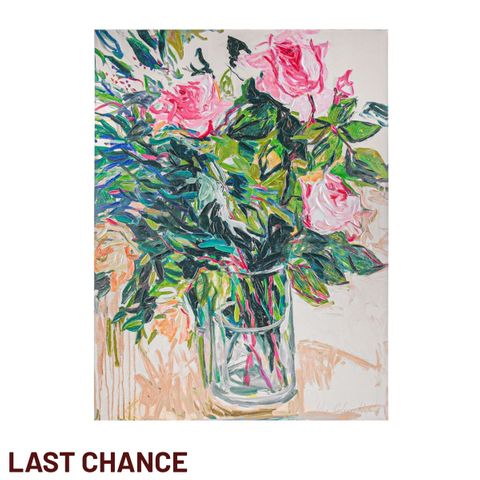 Romantic Bouquet Enhanced Canvas Print