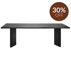 Montauk Dining Table - 2.4m Black