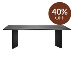 Montauk Dining Table - 2.4m Black