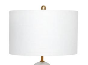 Manolo Table Drum Shade - White