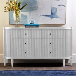 Arielle 6 Drawer Chest - White - OUTLET NSW