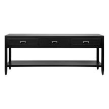 Soloman Console Table - Large Black