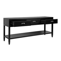 Soloman Console Table - Large Black