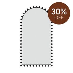 Birchgrove Floor Mirror - Black