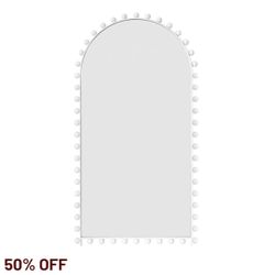 Birchgrove Floor Mirror - White