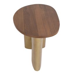 Audrey Large Side Table - Walnut