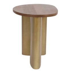 Audrey Large Side Table - Walnut