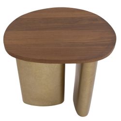 Audrey Large Side Table - Walnut