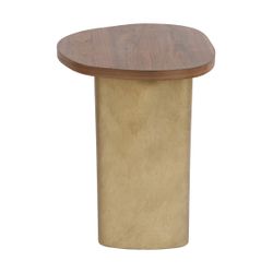 Audrey Small Side Table - Walnut