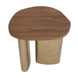 Audrey Small Side Table - Walnut