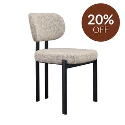 Stuart Dining Chair - Speckle Brown