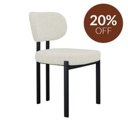 Stuart Dining Chair - Speckle Ecru