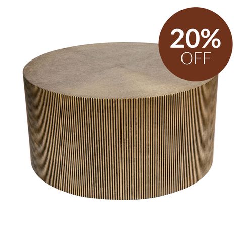 Chadwick Coffee Table - Brass