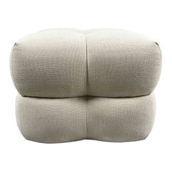 Lesina Stool - Natural Chenille