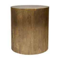 Chadwick Side Table - Brass