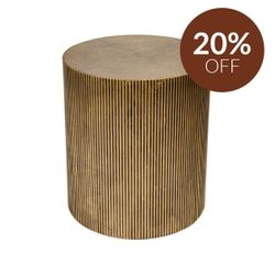 Chadwick Side Table - Brass