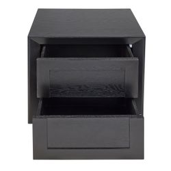 Balmain Tall Bedside Table - Black - OUTLET NSW