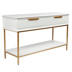 Aimee Console Table - Small White