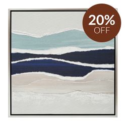 Sea Mountain Enhanced Canvas Print