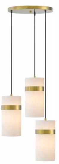 Moritz 3 Light Pendant - OUTLET NSW