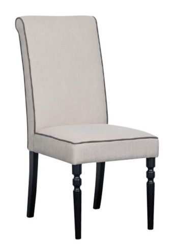 Elaine Dining Chair Set of 2 - Warm Grey - OUTLET NSW