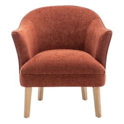 Elsa Occasional Chair - Terracotta Chenille