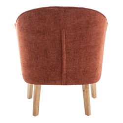 Elsa Occasional Chair - Terracotta Chenille