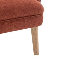 Elsa Occasional Chair - Terracotta Chenille