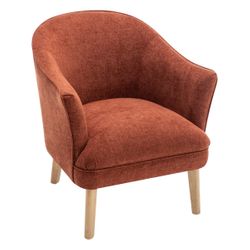 Elsa Occasional Chair - Terracotta Chenille