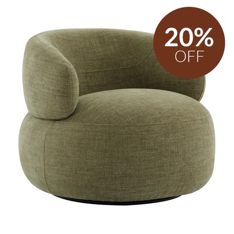 Greenwich Occasional Chair - Sage Chenille