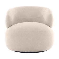 Greenwich Swivel Occasional Chair - Natural Chenille