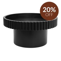 Blythe Footed Bowl - Small Black