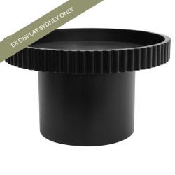 Blythe Footed Bowl - Large Black - OUTLET NSW