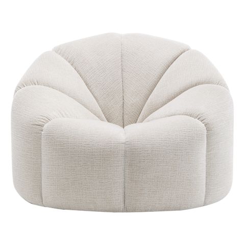 Avalon Occasional Chair - Cream Chenille