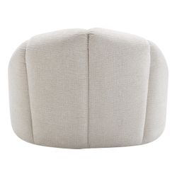 Avalon Swivel Occasional Chair - Cream Chenille