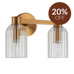 Charlize Wall Sconce - Double