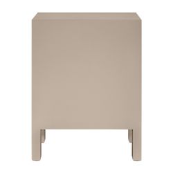 Ariana Bedside Table - Small Beige