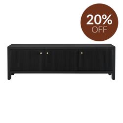 Ariana Entertainment Unit - Small Black